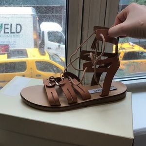 Steve Madden lace up sandals